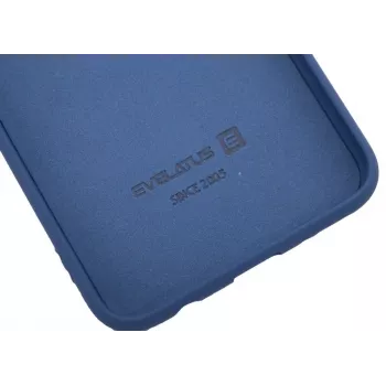 Evelatus Funda de silicona Nano Soft Touch TPU para Samsung Galaxy A40 azul oscuro