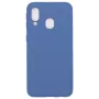 Evelatus Funda de silicona Nano Soft Touch TPU para Samsung Galaxy A40 azul oscuro