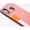Evelatus Samsung Galaxy A40 Funda trasera de silicona rosa