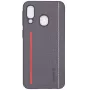 Evelatus Funda de silicona para Samsung Galaxy A40 Negro