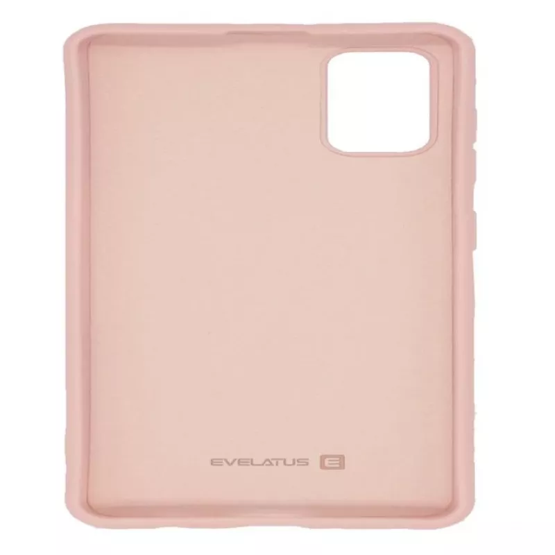 Evelatus funda de silicona Nano Soft Touch TPU para Samsung Galaxy A41 beige