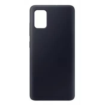 Evelatus Samsung Galaxy A41 Funda de silicona nano Soft Touch TPU Negro