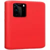 Evelatus Samsung Galaxy A41 Funda de silicona Nano Soft Touch TPU roja