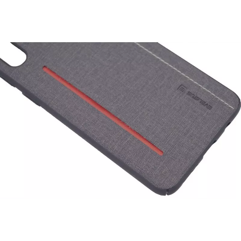 Evelatus Samsung Galaxy A50 / A30s / A50s funda trasera de silicona negra