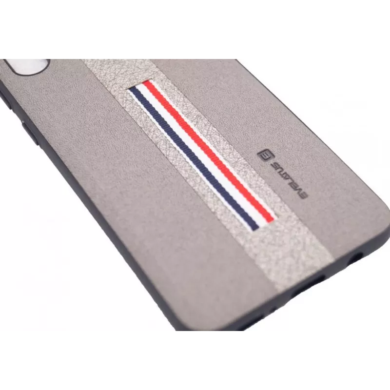 Evelatus Funda Trasera de Silicona Líquida para Samsung Galaxy A50 Dazzel Gray