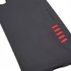 Evelatus Samsung Galaxy A50 Funda trasera reforzada Shooter Series Negra con soporte y anillo