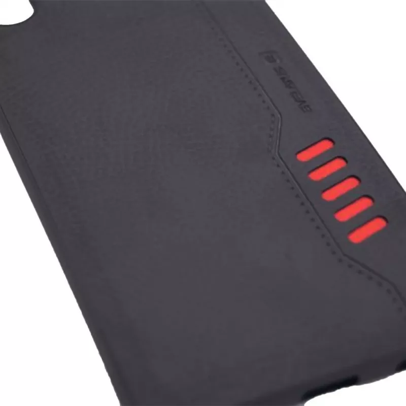 Evelatus Samsung Galaxy A50 Funda trasera reforzada Shooter Series Negra con soporte y anillo