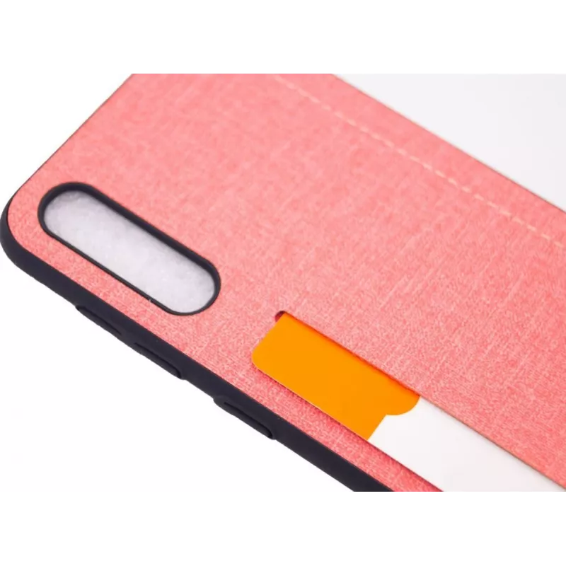 Evelatus Samsung Galaxy A50 Funda Silicona Rosa