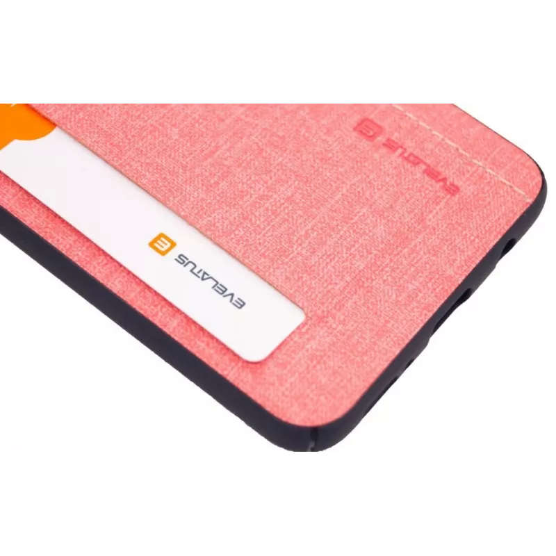 Evelatus Samsung Galaxy A50 Funda Silicona Rosa
