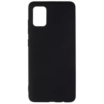 Funda de nano silicona Soft Touch TPU para Samsung Galaxy A51 Evelatus negra