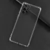 Funda de silicona TPU con protección militar antichoque Evelatus para Samsung Galaxy A53 5G transparente