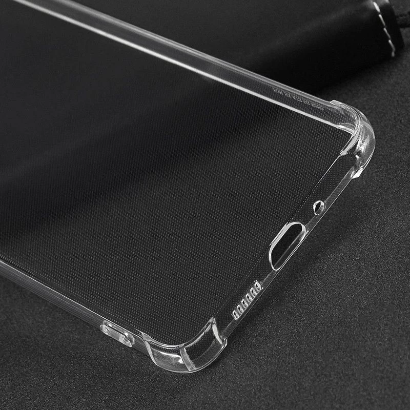 Funda de silicona TPU con protección militar antichoque Evelatus para Samsung Galaxy A53 5G transparente