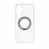 Evelatus Funda híbrida con MagSafe PC+TPU y soporte metálico 360 para Samsung Galaxy A57, transparente