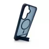 Evelatus Funda MagSafe de goma con soporte para Samsung Galaxy A57, azul marino