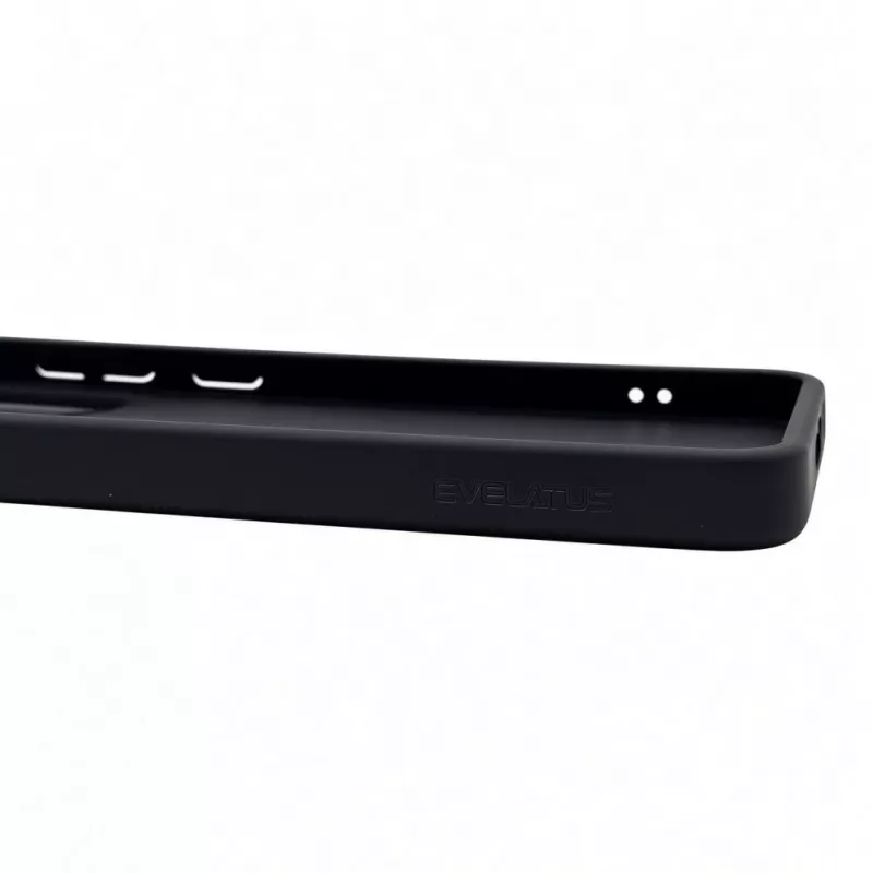 Evelatus Funda Shield para Samsung Galaxy A57 con MagSafe y soporte, anillo mate, negra