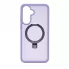 Evelatus Funda Shield con MagSafe y soporte para Samsung Galaxy A57, anillo mate, lavanda lila