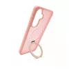 Evelatus Samsung Galaxy A57 Funda Shield con MagSafe y Soporte Anillo Mate Rosa Claro