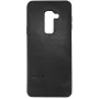 Cubierta trasera TPU Evelatus con placa metálica para soporte magnético de móvil para Samsung Galaxy A6+ (2018) negra