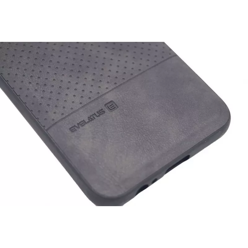 Evelatus Funda TPU con Placa Metálica para Soporte Magnético de Móvil para Samsung Galaxy A6 2018 Negra