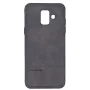 Evelatus Funda TPU con Placa Metálica para Soporte Magnético de Móvil para Samsung Galaxy A6 2018 Negra