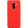 Evelatus Samsung Galaxy A6 Plus 2018 Nano Silicone Case Soft Touch TPU Rojo
