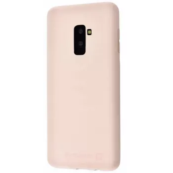Evelatus Funda de Silicona para Samsung Galaxy A6 Plus 2018 Pink Sand