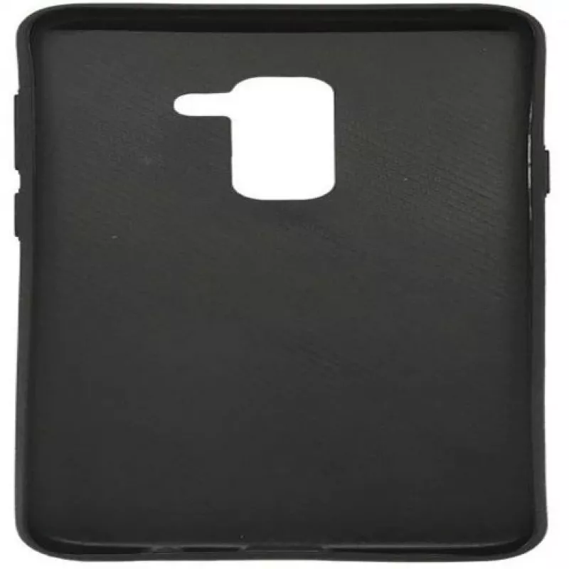 Evelatus Funda TPU 1 con placa metálica (compatible con soporte magnético de móvil) para Samsung Galaxy A6 Plus 2018 azul