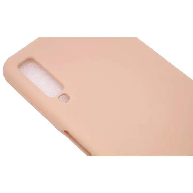 Evelatus Samsung Galaxy A7 2018 Funda de Silicona Nano Soft Touch TPU Rosa Arena