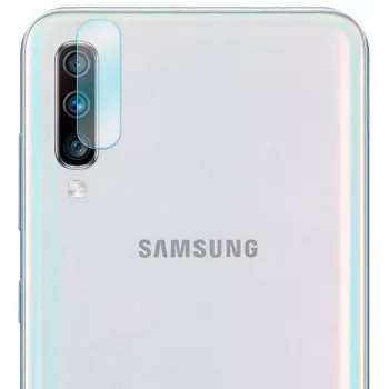 Evelatus Samsung Galaxy A70 Lente de cristal de cámara de repuesto - Transparente