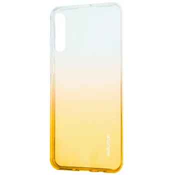 Evelatus Funda TPU degradada para Samsung Galaxy A70 dorada