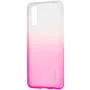 Evelatus Samsung Galaxy A70 funda TPU degradado rosa rojo