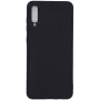 Funda de silicona nano Evelatus Soft Touch TPU negra para Samsung Galaxy A70