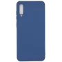 Evelatus Samsung Galaxy A70 Funda de silicona nano Soft Touch TPU azul oscuro