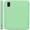Evelatus Samsung Galaxy A70 Funda de Silicona Nano Soft Touch TPU Menta
