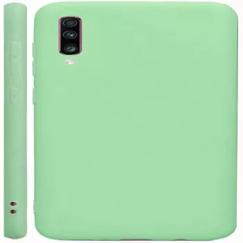 Evelatus Samsung Galaxy A70 Funda de Silicona Nano Soft Touch TPU Menta