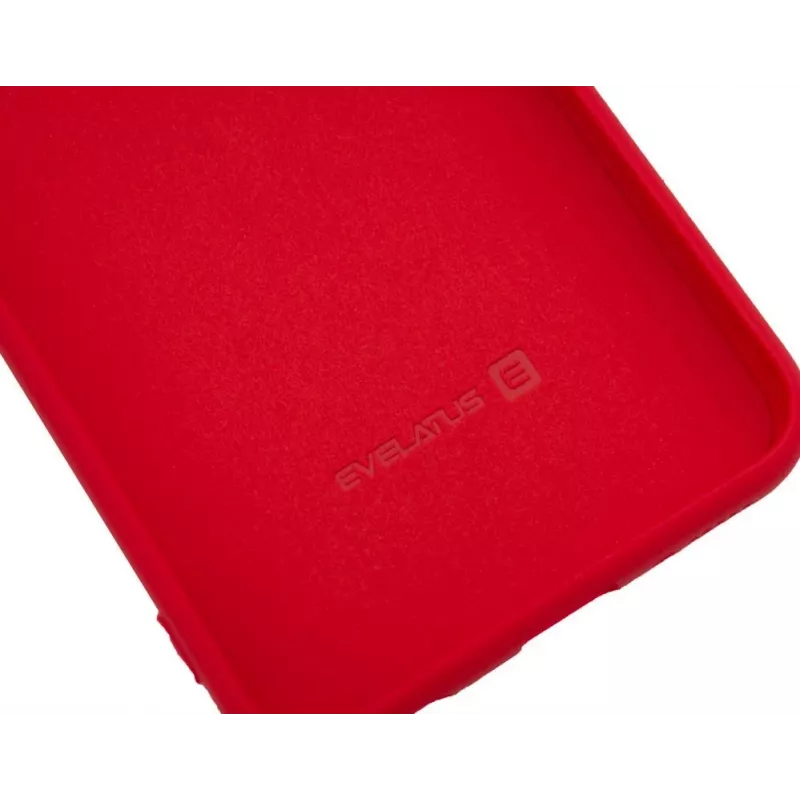 Evelatus Samsung Galaxy A70 Nano Silicone Case Soft Touch TPU Rojo