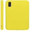 Evelatus Samsung Galaxy A70 Funda de silicona nano Soft Touch TPU amarilla