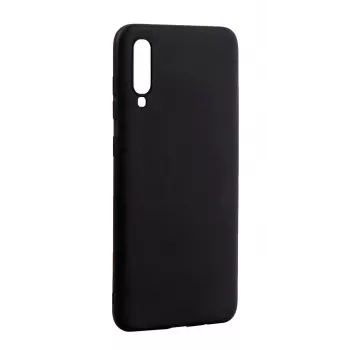 Evelatus Samsung Galaxy A70s Funda de silicona nano Soft Touch TPU negra