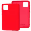 Evelatus Funda de silicona nano Soft Touch TPU para Samsung Galaxy A71 roja