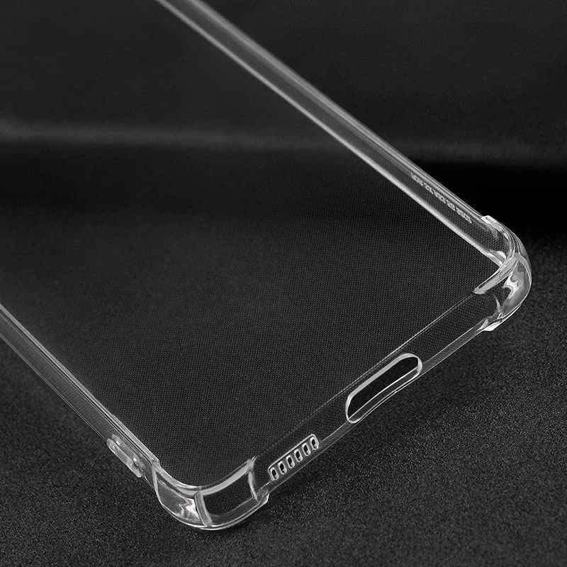 Evelatus Samsung Galaxy A73 5G Funda antichoque militar de silicona TPU transparente