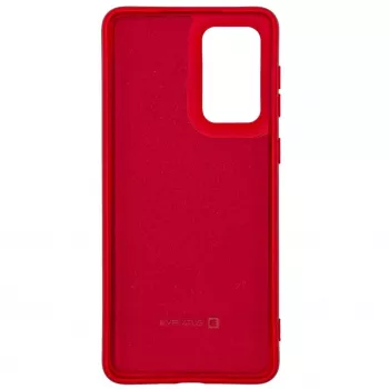 Evelatus Samsung Galaxy A73 5G Funda de silicona nano Soft Touch TPU Rojo