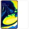 Evelatus Samsung Galaxy A80 protector de pantalla de cristal templado plano transparente 0,33 mm con pegamento japonés y recubrimiento antiestático