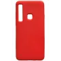 Evelatus Samsung Galaxy A9 2018 Funda de silicona Nano Soft Touch TPU Roja