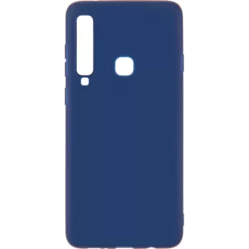 Evelatus Funda de silicona azul medianoche para Samsung Galaxy A9 2018