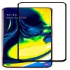 EVELATUS Samsung Galaxy A90 Protector de Pantalla Cristal Templado Plano Transparente 0,33 mm con Pegamento Japonés y Capa Anti-Estática