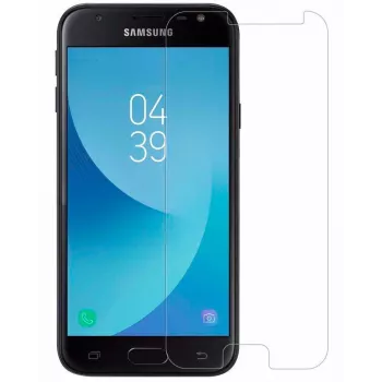 Cubierta trasera funda de silicona EVELATUS para Samsung Galaxy J3 (2017), negra
