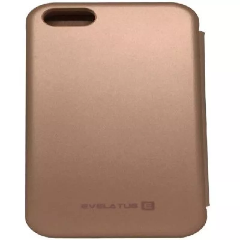 Evelatus Funda tipo libro para Samsung Galaxy J6 (2018) Oro rosa