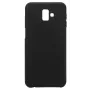 Funda de silicona Evelatus para Samsung Galaxy J6 Plus negra