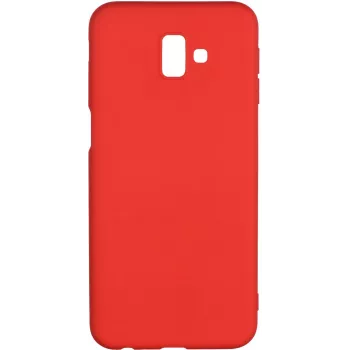 Evelatus Samsung Galaxy J6 Plus funda de silicona roja