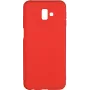 Evelatus Samsung Galaxy J6 Plus funda de silicona roja
